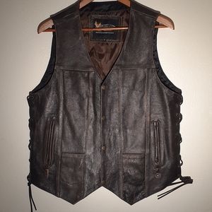 XElement leather vest, men or women